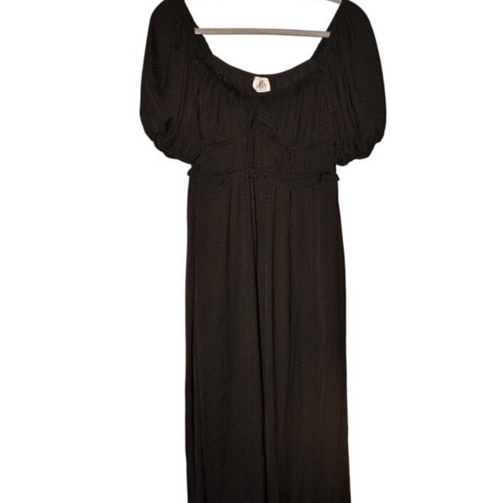Off Sholder Elegant Black Women's Dress